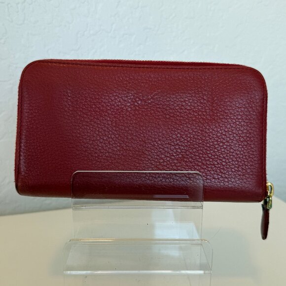 Prada Red Long Wallet - Picture 2 of 5
